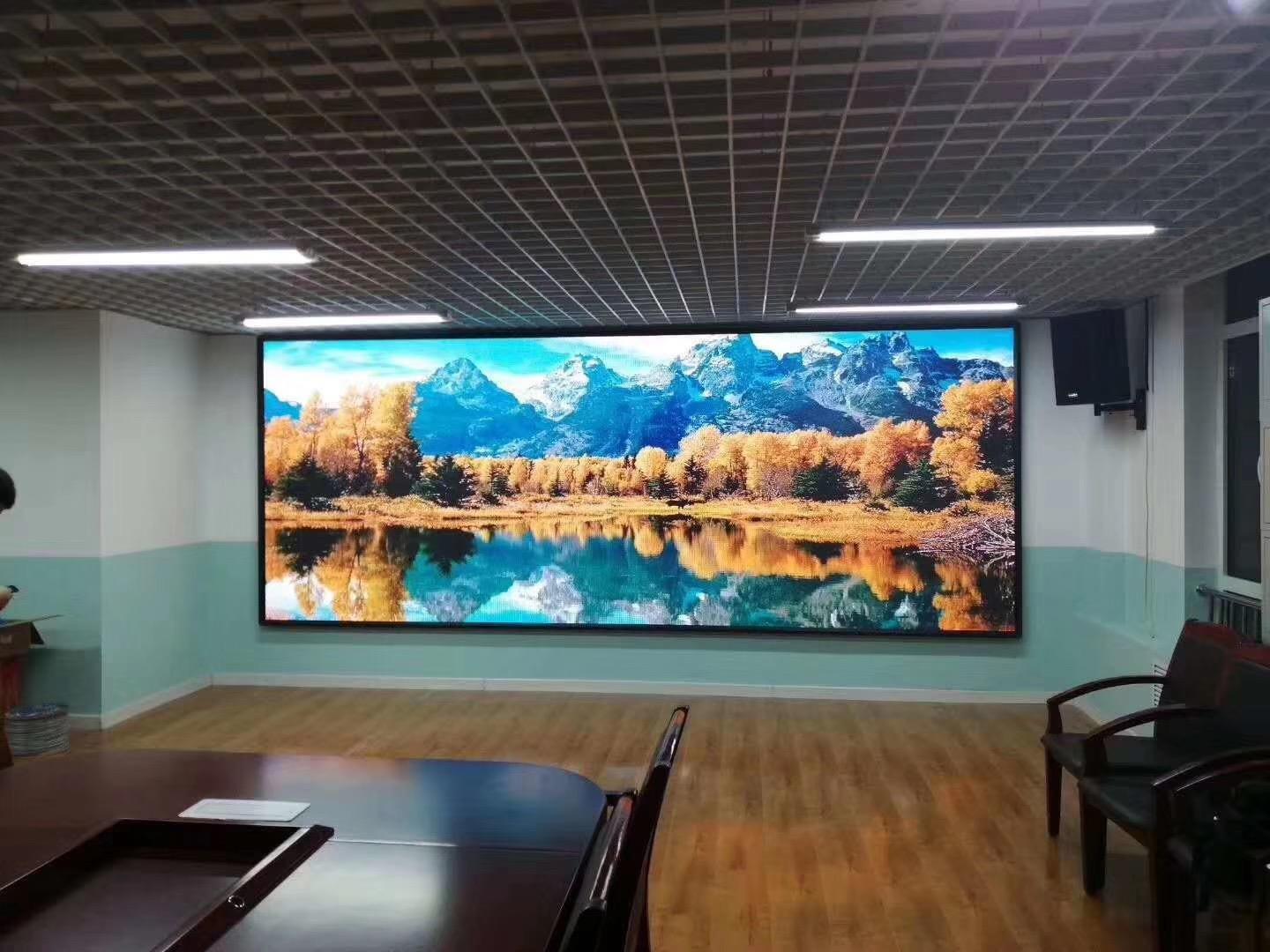 重慶眾力生物股份公司室內LED顯示屏